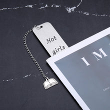 Load image into Gallery viewer, Funny Bookmarks for Women Book Lovers Funny Gifts for Women Birthday Gifts for Women Friends Christmas Valentines Day Gifts for Her Women Girls BFF Stocking Stuffers for Women Adults Teen Girls Gifts