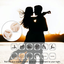 Load image into Gallery viewer, Valentines Day Gifts for Him Her 2PCS Dice Date Night Ideas Gifts for Girlfriend Boyfriend Christmas Birthday Gifts Stocking Stuffers for Men Women Wife Husband Anniversary Wedding Gifts Couples Gifts