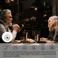 Load image into Gallery viewer, Anniversary for Her Him Couple Gifts Food Decider 11th Anniversary Steel Gifts for Husband Wife Wedding Gift Date Night Gifts for Boyfriend Girlfriend Christmas Valentines Birthday Gifts for Women Men