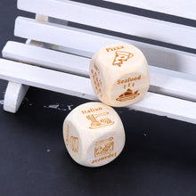 Load image into Gallery viewer, Valentines Day Gifts for Him Her Couples Gifts 2PCS Food Dice Date Night Gifts for Girlfriend Boyfriend Christmas Stocking Stuffers Birthday Gifts for Women Men Husband Wife Anniversary Wedding Gifts