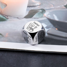 Load image into Gallery viewer, Anniversary for Her Him Couple Gifts Food Decider 11th Anniversary Steel Gifts for Husband Wife Wedding Gift Date Night Gifts for Boyfriend Girlfriend Christmas Valentines Birthday Gifts for Women Men