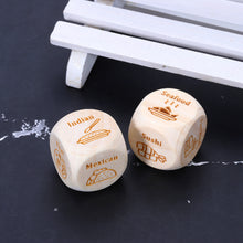 Load image into Gallery viewer, Valentines Day Gifts for Him Her Couples Gifts 2PCS Food Dice Date Night Gifts for Girlfriend Boyfriend Christmas Stocking Stuffers Birthday Gifts for Women Men Husband Wife Anniversary Wedding Gifts