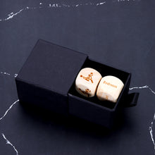 Load image into Gallery viewer, Valentines Day Gifts for Him Her 2PCS Dice Date Night Ideas Gifts for Girlfriend Boyfriend Christmas Birthday Gifts Stocking Stuffers for Men Women Wife Husband Anniversary Wedding Gifts Couples Gifts