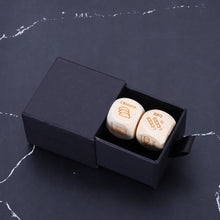 Load image into Gallery viewer, Valentines Day Gifts for Him Her Couples Gifts 2PCS Food Dice Date Night Gifts for Girlfriend Boyfriend Christmas Stocking Stuffers Birthday Gifts for Women Men Husband Wife Anniversary Wedding Gifts