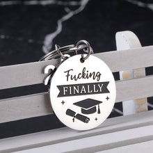 Load image into Gallery viewer, Funny 2023 Graduation Gifts for Him Her Senior 2023 Keychain for Men Women College Medical Law High School Graduation Gifts for Boys Girls Master Nurse Class of 2023 Graduate Gifts from Friend Mom Dad