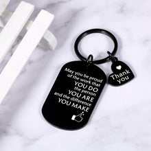 Load image into Gallery viewer, Coworker Gifts for Women Men Thank You Keychain for Colleagues Boss Teacher Friends Going Away Gifts for Coworker Leaving Christmas Goodbye Birthday Retirement Farewell Gifts Female Male Inspirational