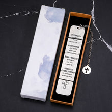 Load image into Gallery viewer, Christian gifts for Women Men Bible Verse Bookmark, Religious Gifts for Women Men, Bible Church Catholic Gifts for Women Men Friends Graduation Christmas Baptism Gifts for Girls Boys Stocking Stuffers