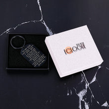 Load image into Gallery viewer, Son Gifts from Mom To My Son I Love You Keychain Gift for Him Boys Men Inspirational Quote Engraved Pendant Keyring Tags Present for Back To School Birthday Graduation Christmas Anniversary
