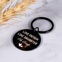 Load image into Gallery viewer, Funny Dad Gifts for Fathers Day for Dad Husbands from Kids Wife Daughter Keychain for Men, Stepdad Dad Birthday Gift from Daughter, New Dad Daddy Gifts from Wife, Dad Valentines Christmas Gifts
