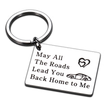 Load image into Gallery viewer, Husband Boyfriend Gifts Handsome Drive Key chain for Son Daughter from Dad Mom Graduation Gifts Long Distance Relationship Gifts for Car Drivers Men Women Come of Age Back to School Present