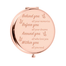 Load image into Gallery viewer, Graduation Gifts for Her Daughter Gifts from Mom Sweet 16 Gifts for Girls Teens Compact Makeup Mirror Birthday Gifts for Women Female Friend Leaving Christmas Valentines Day Gifts for Daughter Girls