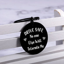 Load image into Gallery viewer, Drive Safe Keychain for Boyfriend Gifts from Girlfriend Anniversary for Husband Christmas Gifts for Men Women Husband Birthday Gift from Wife Stocking Stuffers for Men Valentines Day Gifts for Him Her