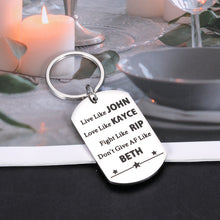 Load image into Gallery viewer, Inspirational Gifts Keychain Yellowstone National Park TV Show Keepsake for Women Men Yellowstone Lovers Fans Birthday Graduation Christmas Valentines Day Gifts for Him Her Friends BFF Keyring