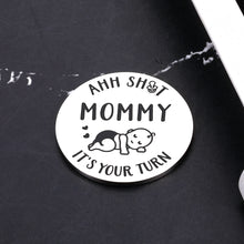 Load image into Gallery viewer, Stocking Stuffers for Men Women First Time Dad Mom Gifts Funny Christmas Gifts for New Mom Dad to Be Baby Shower Announcement Pregnancy Gifts for New Parents Gifts Fathers Day, Decision Double-Sided