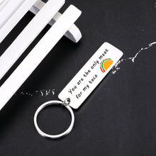 Load image into Gallery viewer, Funny Valentines Day Gifts Keychain for Boyfriend Him Husband from Wife Girlfriend Anniversary Birthday Gifts for Men Valentines Gift Groom Fiancé Engagement Wedding Christmas Couple Lover Taco Gifts