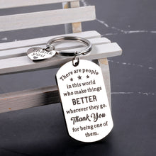 Load image into Gallery viewer, Employee Appreciation Gifts Keychain Thank You Gifts for Women Men Coworker Boss Manager Coach Teacher Appreciation Gifts for Women Coworker Leaving Farewell Retirement Boss Day Office Christmas Gifts