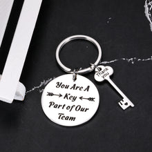 Load image into Gallery viewer, Office Thank You Gifts Coworker Keychain for Men Women Boss Lady Coach Friends Manager Team Employees Appreciation Gift Boss Day Leaving Going Away Goodbye Retirement Farewell Gifts Birthday Christmas