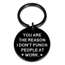 Load image into Gallery viewer, Office Gifts for Coworkers, Christmas Gifts for Coworkers, Funny Keychain for Coworker Leaving Promotion Boss Day Farewell Retirement Thank You Gifts for Women Men Manager, Employee Appreciation Gifts