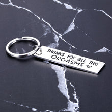 Load image into Gallery viewer, Funny Gag Gifts for Men Keychain for Boyfriend Christmas Presents for Women Lover Couple Wedding Anniversary Jewelry for Him Husband Hubby from Wife Girlfriend Valentine Birthday Gifts