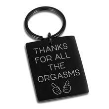 Load image into Gallery viewer, Funny Christmas Gifts Keychain for Boyfriend Husband Couples Gifts from Lover Wife Girlfriend Key Chains for Men Women Anniversary Valentine’s Day Birthday Thanksgiving Jewelry