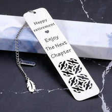 Load image into Gallery viewer, Retirement Gifts for Women Men 2023 Happy Retirement Bookmark Gifts for Coworkers Colleague Senior Employee Appreciation Gifts for Retired Teacher Nurse Coach Going Away Leaving Gift for Coworker Boss