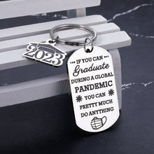 Load image into Gallery viewer, Funny Class of 2023 Graduation Gifts for Women Men Keychain 2023 Seniors High School College Graduation Gifts for Son Daughter Boys Girls Inspirational 2023 Grad Gifts for Her Him PHD Graduation Gifts