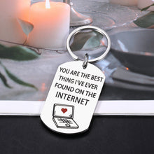Load image into Gallery viewer, Stocking Stuffers for Men Women Funny Boyfriend Gifts Keychain Birthday Wedding Anniversary Valentine’s Day Gifts for Him Her Boyfriend Christmas Gifts for Men Husband from Wife Girlfriend Couple Gift