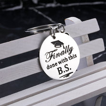 Load image into Gallery viewer, Class of 2023 Graduation Keychain Funny Graduation Gifts for Her Him 2023 Cool High School College Graduation Gifts for Her Him Senior 2023 Gifts for Boys Girls Guys Nurse PHD Master Graduation Gifts