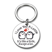 Load image into Gallery viewer, Valentines Day Gifts for Him Her, I Love You Gifts for Her Him Keychain for Boyfriend Husband from Girlfriend Wife, Engagement Christmas Anniversary Birthday Gifts for Men Women Romantic Couple Gifts