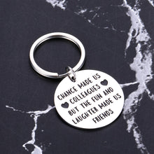 Load image into Gallery viewer, Coworker Leaving Gifts Colleague to Friend Keychain Going Away Appreciation Goodbye Farewell Keyring for Boss Lady Women Men Him Her Resignation Retirement Birthday Christmas Friendship Presents