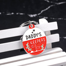 Load image into Gallery viewer, Dad Gifts for Father’s Day Gifts for Dad from Kids Daughter Son Fishing Keychain for Men Dad Christmas Valentines Birthday Gifts for Dad Fishing Husband from Wife Grandpa Stepdad New Dad to Be Gifts