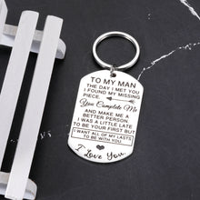Load image into Gallery viewer, Birthday Gifts for Men, Keychain for Men, Top Gifts for Men, Gifts for Boyfriend Gifts, Engagement Gifts, Men Valentines Day Gifts for Husband Him, Anniversary for Him Husband Gifts from Wife