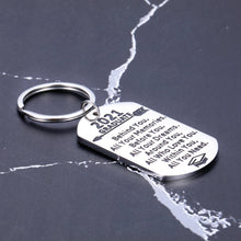 Load image into Gallery viewer, Gifts for Seniors Inspirational Keychain Gifts for Her Him Graduation Gift for Women 2021 Graduates College High School Students Teen Classmate Birthday Christmas Back to School Key Ring