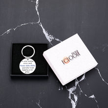 Load image into Gallery viewer, Funny Gifts Inspirational Keychain for Women A Wise Woman Once Said Keyring Present for Mom Sister Wife Daughter Teen Girls Best Friend Birthday Valentine's day Christmas Graduation Jewelry