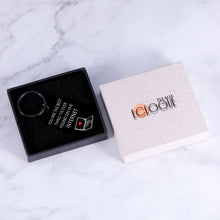 Load image into Gallery viewer, Funny Keychain for Men Valentines Day Gifts for Him Her Boyfriend Gifts from Girlfriend Engagement Christmas Anniversary Birthday Gifts for Boyfriend Husband Fiance from Wife I Love You Gifts for Him
