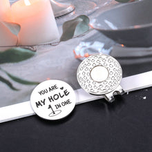 Load image into Gallery viewer, Golf Accessories Gifts for Men Golf Lover Golf Ball Marker Anniversary Birthday Valentines Christmas I Love You Gifts for Him Husband Boyfriend Fathers Day from Wife Girlfriend Magnetic Hat Clip