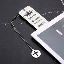 Load image into Gallery viewer, Inspirational Christian Gifts for Women Girls Bookmark, Bible Verse Religious Gifts for Women Men, Baptism Gifts for Girl Boy, Church Catholic Gifts for Women Men Friends Graduation Birthday Christmas