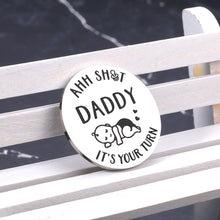 Load image into Gallery viewer, Stocking Stuffers for Men Women First Time Dad Mom Gifts Funny Christmas Gifts for New Mom Dad to Be Baby Shower Announcement Pregnancy Gifts for New Parents Gifts Fathers Day, Decision Double-Sided