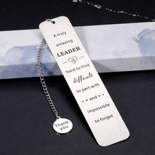 Load image into Gallery viewer, Boss Lady Gifts for Women, Boss Day Gifts, Boss Gifts for Women Men Thank You Gifts Bookmark for Leader Boss Supervisor Coworker Leaving Going Away Goodbye Retirement Gifts New Job Promotion Christmas