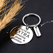 Load image into Gallery viewer, Thank You Gifts Keychain Employee Team Appreciation Gift for Women Men Colleagues Boss Staff Team Member Coach Leader Friends Coworker Leaving Going Away Farewell Boss Day Retirement Gifts Christmas