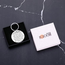 Load image into Gallery viewer, Husband Christmas Gifts I Love You More Keychain Men Anniversary Birthday Valentines Engagement Wedding Graduation Fathers Day Jewelry Sentimental Key Ring for Hubby Fiance