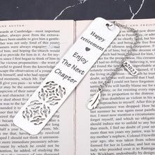 Load image into Gallery viewer, Retirement Gifts for Women Men 2023 Happy Retirement Bookmark Gifts for Coworkers Colleague Senior Employee Appreciation Gifts for Retired Teacher Nurse Coach Going Away Leaving Gift for Coworker Boss