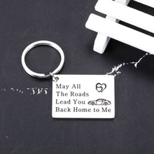 Load image into Gallery viewer, Husband Boyfriend Gifts Handsome Drive Key chain for Son Daughter from Dad Mom Graduation Gifts Long Distance Relationship Gifts for Car Drivers Men Women Come of Age Back to School Present