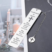 Load image into Gallery viewer, Confirmation Gifts for Teenage Boys Girls, Christian Religious Gifts for Women Men, Bible Bookmark Church Catholic Confirmation Baptism Gifts for Girl Boy Christmas Pastor Appreciation Spiritual Gifts