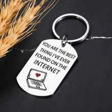 Load image into Gallery viewer, Stocking Stuffers for Men Women Funny Boyfriend Gifts Keychain Birthday Wedding Anniversary Valentine’s Day Gifts for Him Her Boyfriend Christmas Gifts for Men Husband from Wife Girlfriend Couple Gift