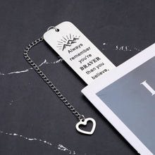 Load image into Gallery viewer, Bookmarks for Book Lovers Gifts Stocking Stuffers for Women Men Teens Boys Girls Gift Ideas Christmas Gifts for Women Men Friends Son Daughter Graduation Back to School Valentines Gifts Inspirational