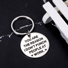 Load image into Gallery viewer, Employee Appreciation Gifts Thank You Gifts for Women Men Funny Keychain for Coworker Leaving Office Colleague Going Away Farewell Boss Day Gifts for Manager Leader Promotion Retirement Christmas Gift