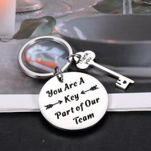 Load image into Gallery viewer, Office Thank You Gifts Coworker Keychain for Men Women Boss Lady Coach Friends Manager Team Employees Appreciation Gift Boss Day Leaving Going Away Goodbye Retirement Farewell Gifts Birthday Christmas