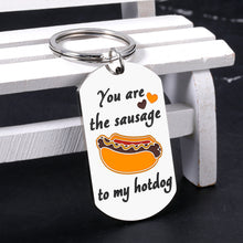 Load image into Gallery viewer, Funny Couple Gifts for Men Boyfriend Valentines Day Gifts for Him Her Keychain for Boyfriend Husband from Girlfriend Wife Anniversary Engagement Wedding Birthday Gift for Men Women Lover Gifts for Him