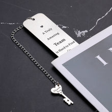 Load image into Gallery viewer, Team Gifts Coworker Employee Appreciation Gifts Bookmark for Women Men Thank You Gifts for Colleagues Leader Coach Boss Day Leaving Going Away Farewell Retirement Goodbye Work Gifts Birthday Christmas